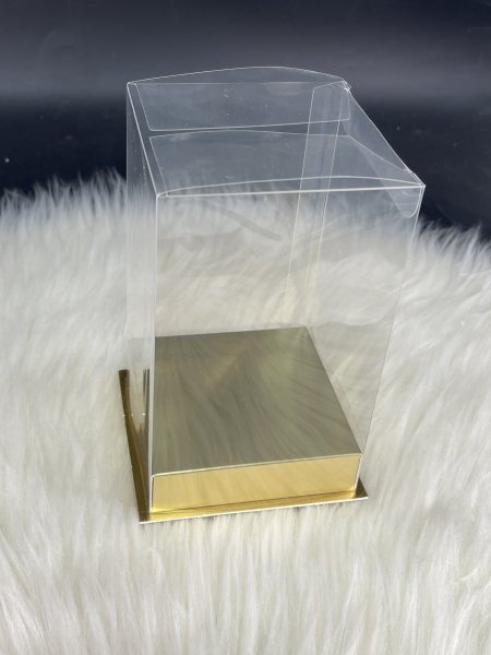 علبة bvc قاعدة كرتون مقاس (8*8*14)