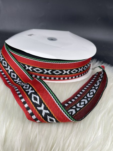 شبر مطرز بداوي عرض ٥ سم