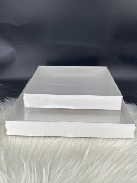 صندوق كرتون غطاء شفاف