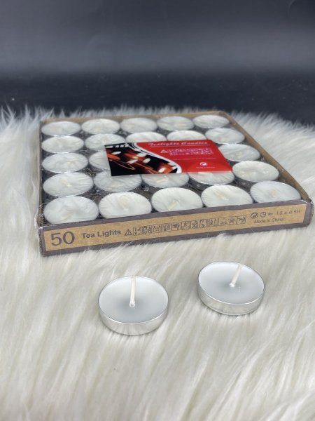 شمع مدور ٥٠ حبة