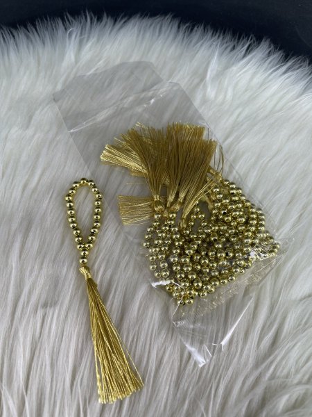 سبحة لولو ٢٣ حبة لولو طول ١٥ سم شامل الشرشوبة