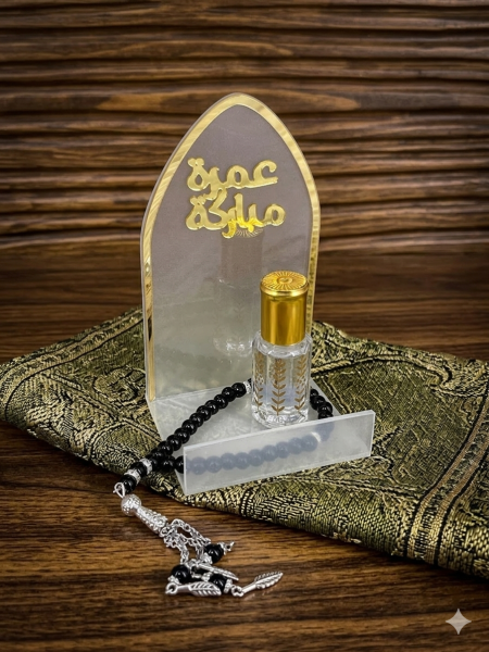 ستاند اكريلك مذهب شفاف مقاس 6*6*12