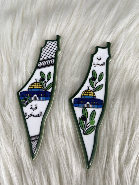مغناطيس سيراميك خارطة فلسطين