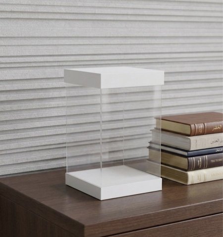 علبة شفاف مقاس 10*10*18