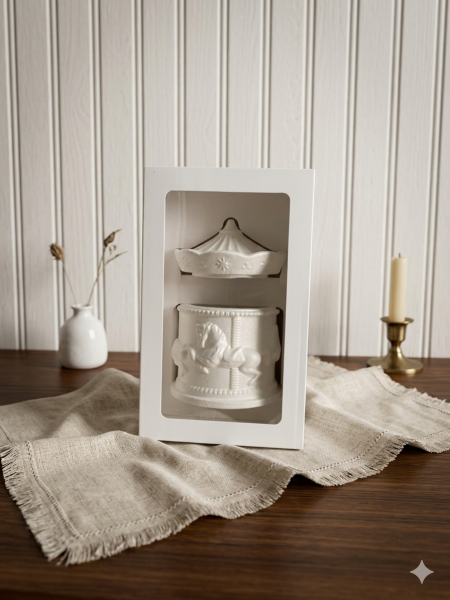 علبة كرتون لتغليف حصان الكونكريت