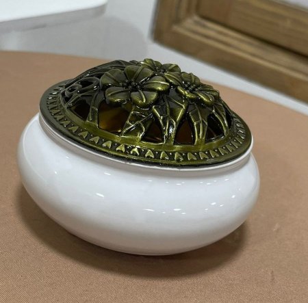 مبخرة سيراميك مدورة