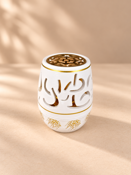مبخرة مزخرفة فخار