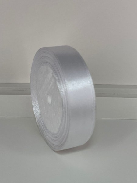 شبر 1.5سم ستان أبيض( 25يارد )