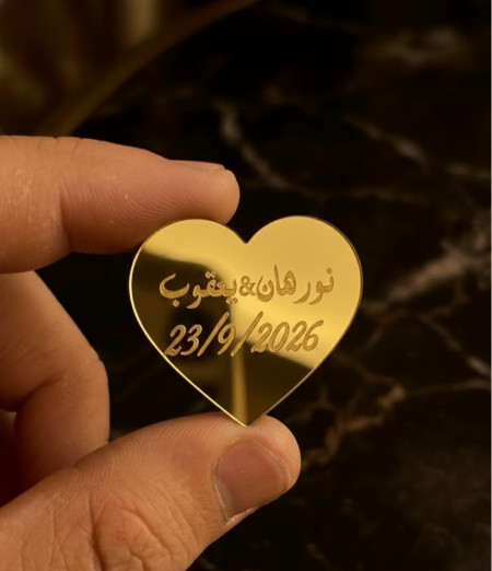 أكرليك لاصق نقش صغير