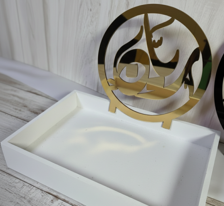 ظهرية أكرليك وخشب