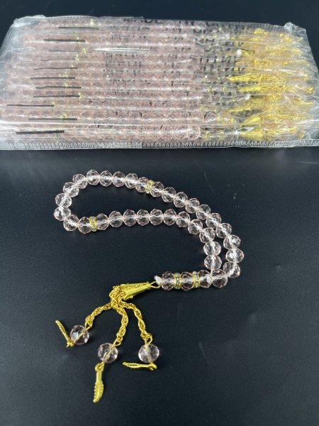 مسبحة كرستال 33 خرزة