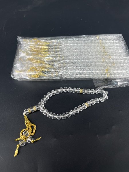 مسبحة كرستال 33خرزة