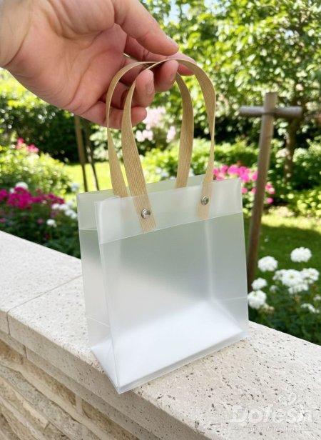 كيس مغشى مع ايد خيش